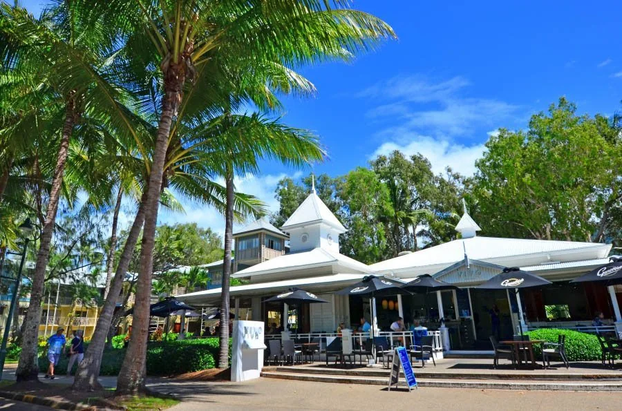 A restaurant setting in Port Douglas